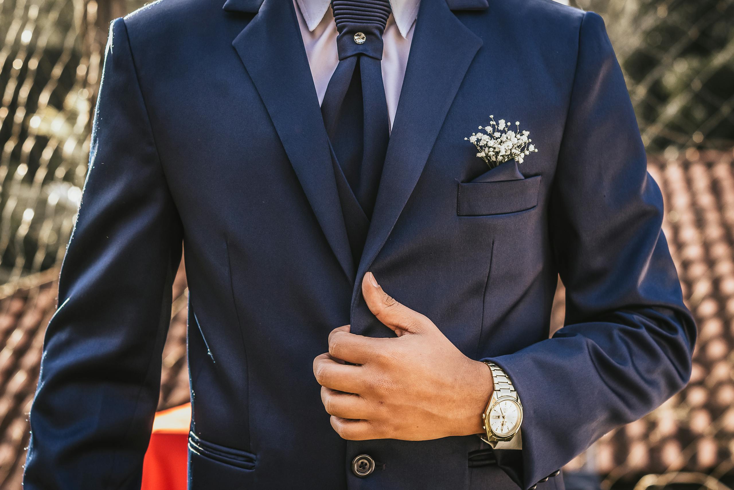 Blue Suit Jacket